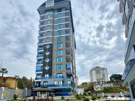 Новая квартира 1+1 в современном ЖК с обширной инфраструктурой. Махмутлар