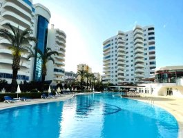 Квартира 2+1 с видом на море, в масштабном комплексе. Район Махмутлар