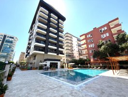 Новая квартира 2+1 в ЖК с инфраструктурой, всего в 200 м от моря. Махмутлар