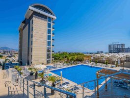 Новая квартира 1+1 в современном ЖК в Паялларе. Район открыт для ВНЖ