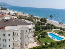 Квартира 1+1 на первой бероговой с панорамным видом на море, в открытом для ВНЖ районе Демирташ