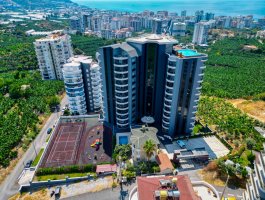 Квартира 3+1 с панорамным видом на море и горы. Махмутлар